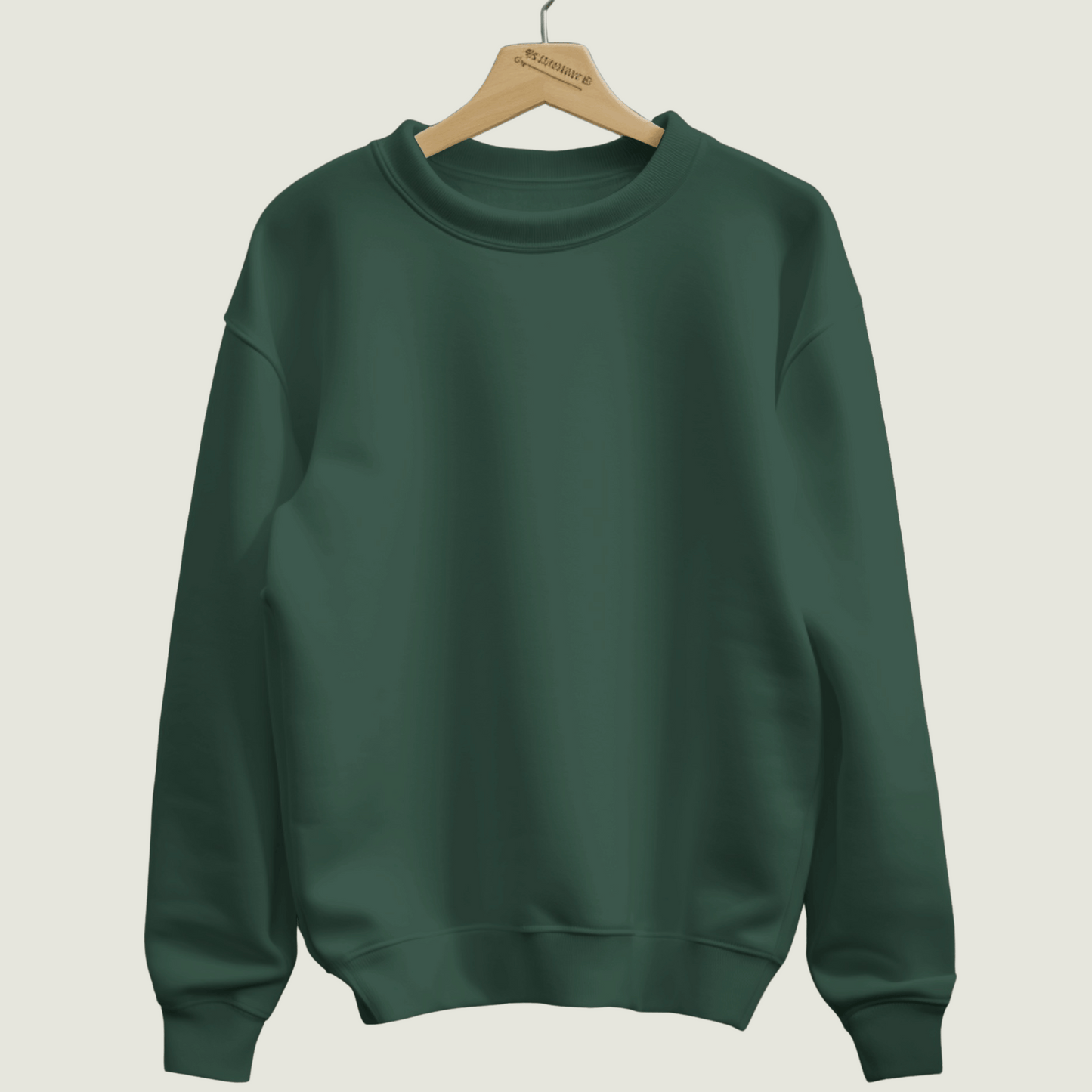 FRAGMENT Heavyweight Oversized Bottle Green Sweatshirt