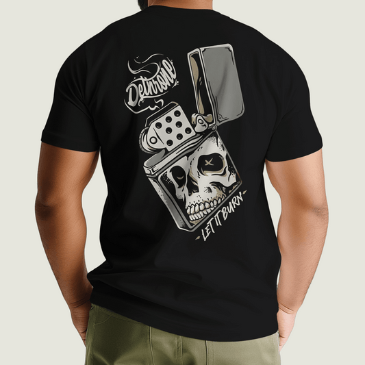 FRAGMENT Rider’s Code Black Supima Classic Fit Tee