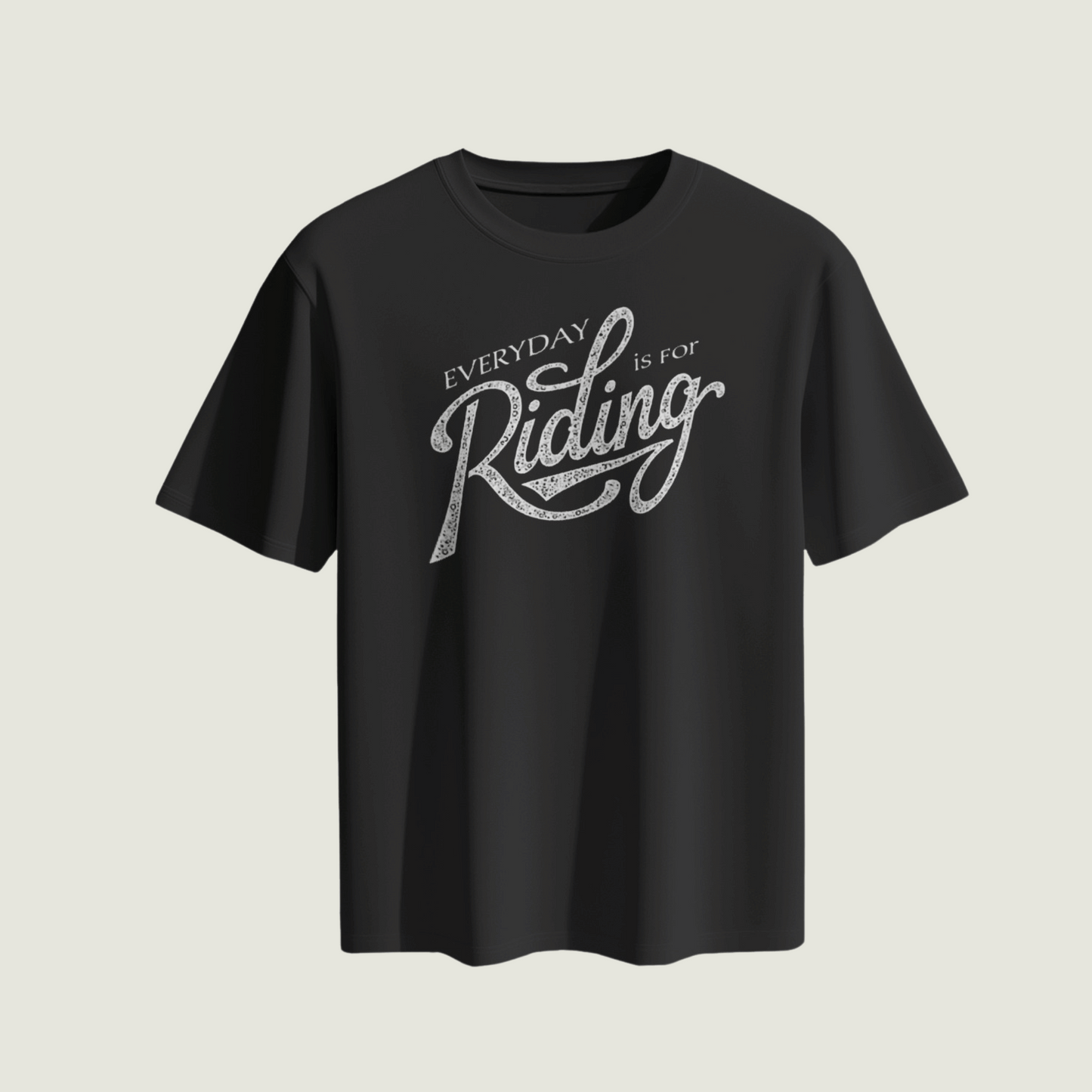 FRAGMENT Rider’s Code Black Supima Classic Fit Tee