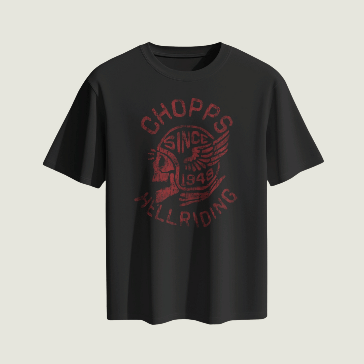 FRAGMENT Rider’s Code Black Supima Classic Fit Tee