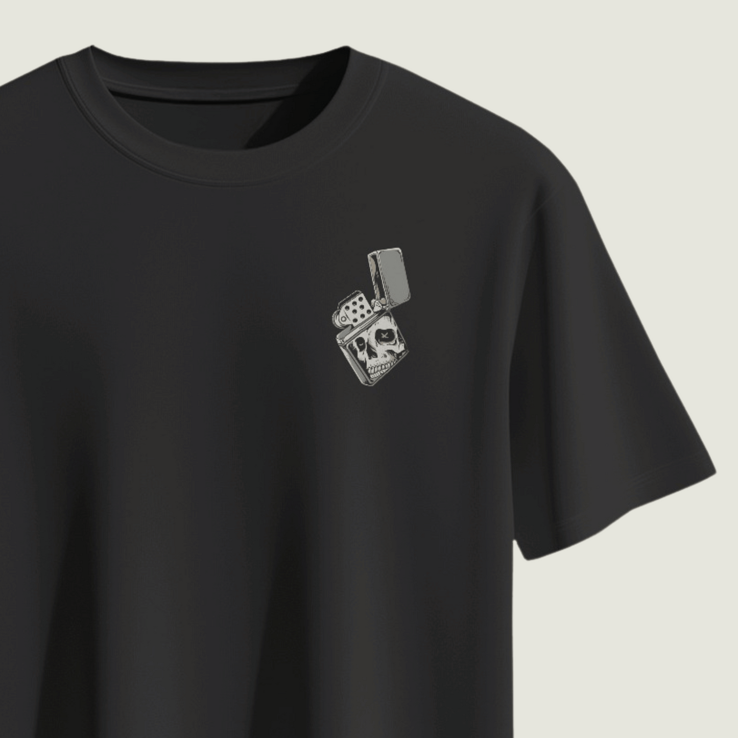 FRAGMENT Rider’s Code Black Supima Classic Fit Tee