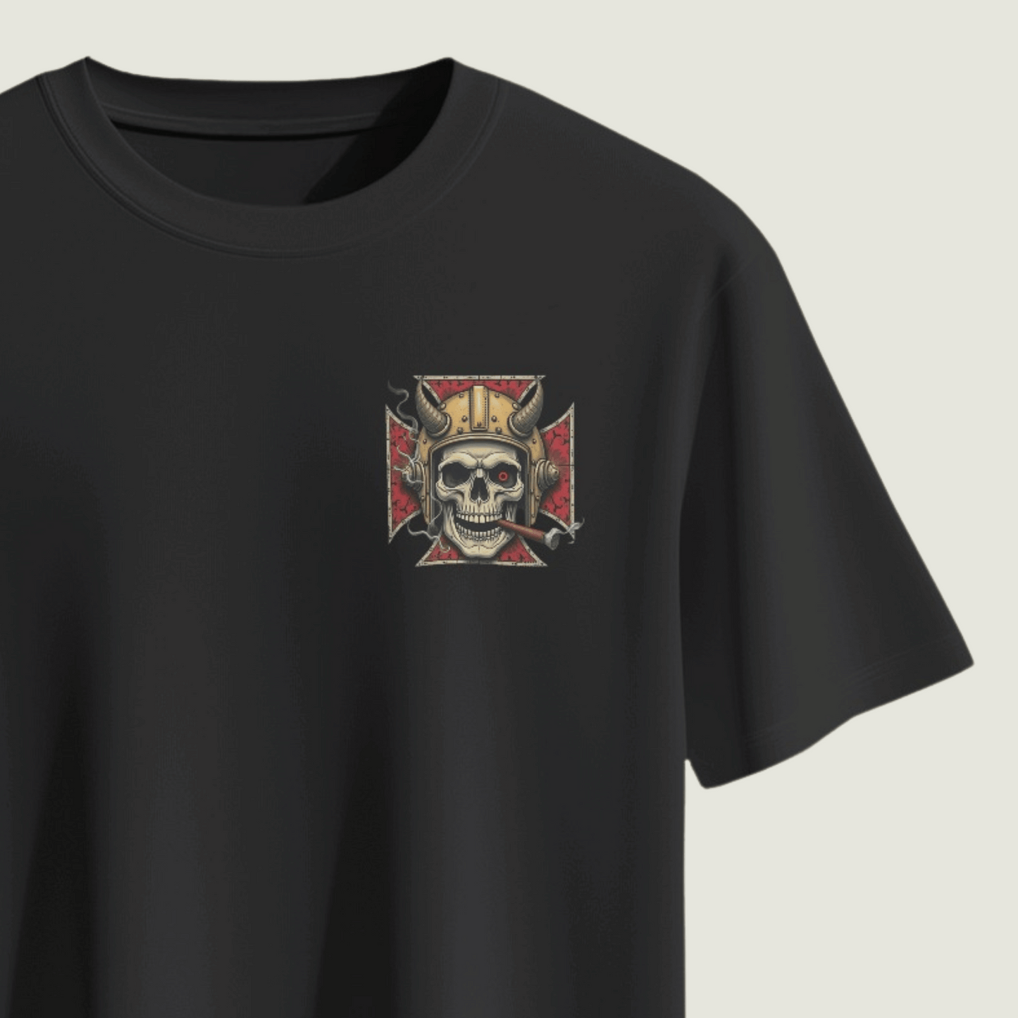 FRAGMENT Rider’s Code Black Supima Classic Fit Tee