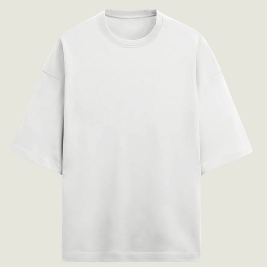 FRAGMENT Oversized Rider’s Code White Cotton Tee