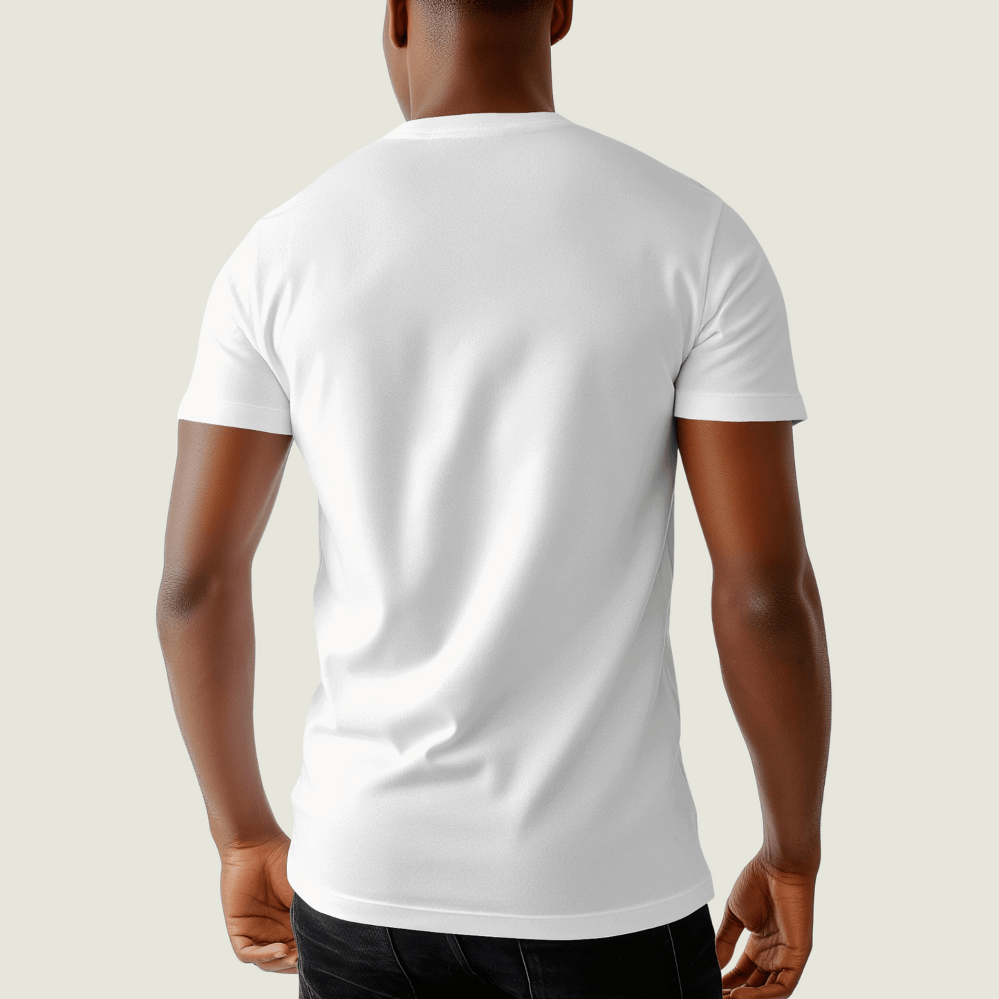 FRAGMENT White 100% Supima Cotton Classic Fit Tee