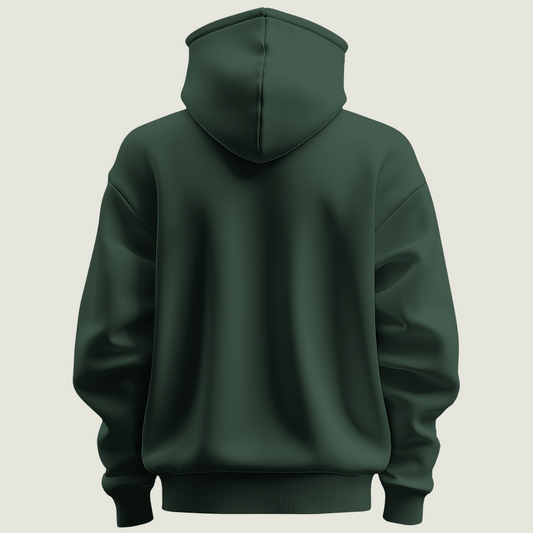 FRAGMENT Heavyweight Oversized Green Hoodie