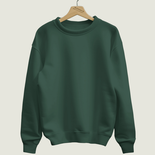 FRAGMENT Heavyweight Oversized Bottle Green Sweatshirt