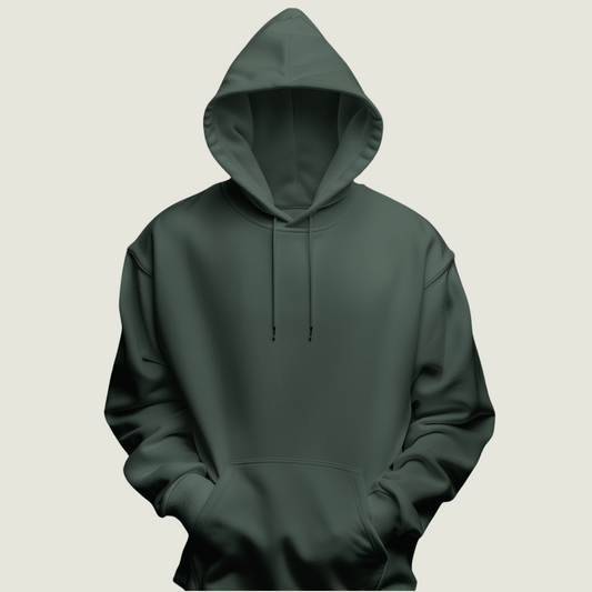 FRAGMENT Heavyweight Oversized Green Hoodie